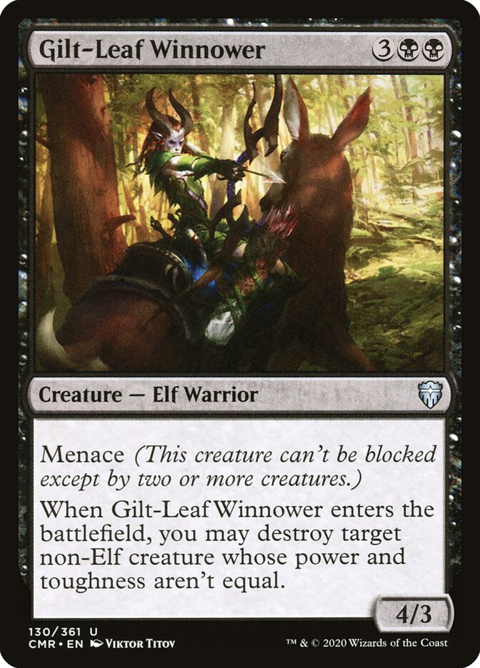 Peneirador de Folha D'Ouro / Gilt-Leaf Winnower - Magic: The Gathering - MoxLand