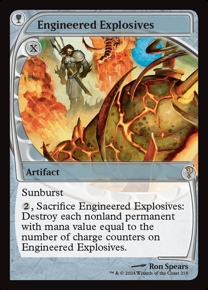 Explosivos Fabricados / Engineered Explosives - Magic: The Gathering - MoxLand