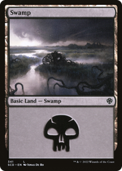 Pântano / Swamp - Magic: The Gathering - MoxLand