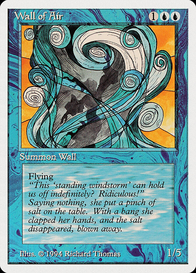 Barreira de Ar / Wall of Air - Magic: The Gathering - MoxLand