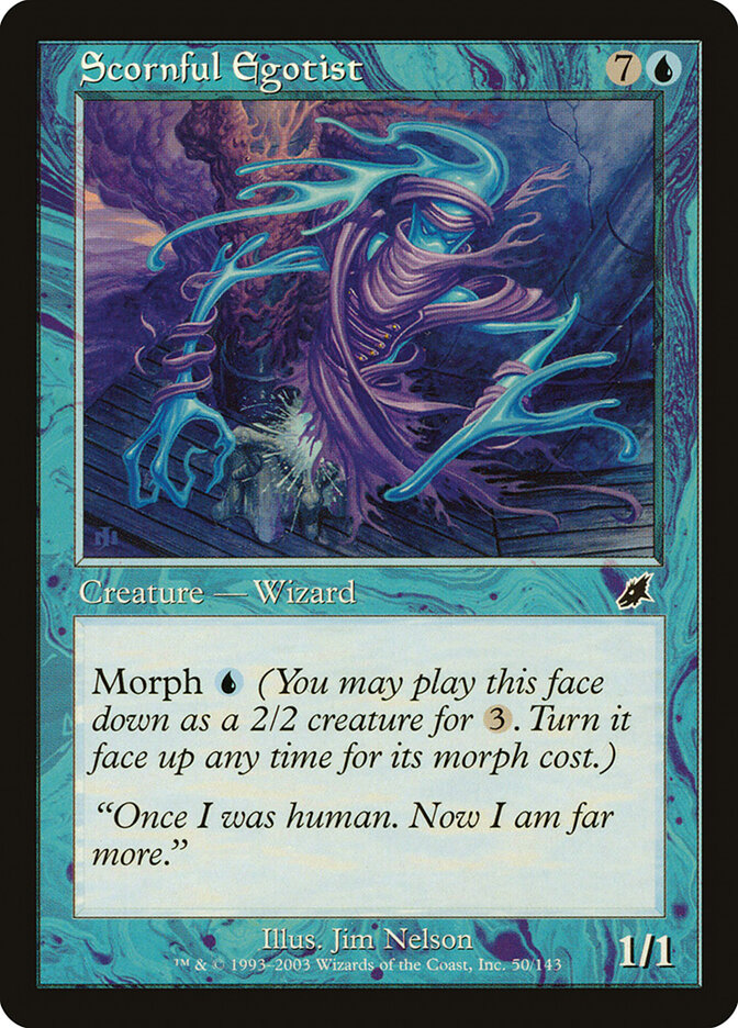 Egotista Desdenhoso / Scornful Egotist - Magic: The Gathering - MoxLand