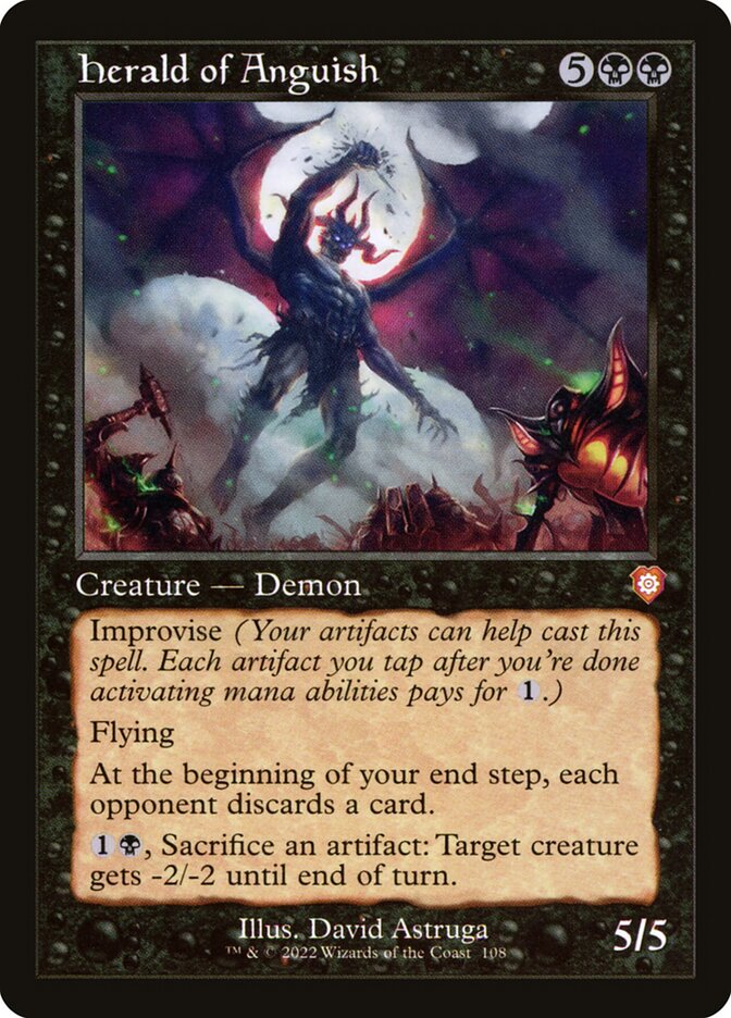 Arauto da Angústia / Herald of Anguish - Magic: The Gathering - MoxLand