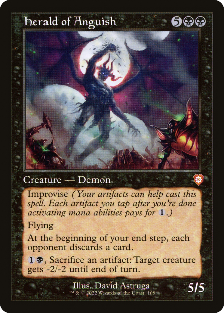 Arauto da Angústia / Herald of Anguish - Magic: The Gathering - MoxLand