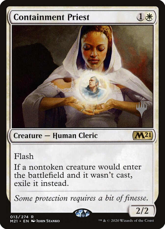 Sacerdotisa do Confinamento / Containment Priest - Magic: The Gathering - MoxLand