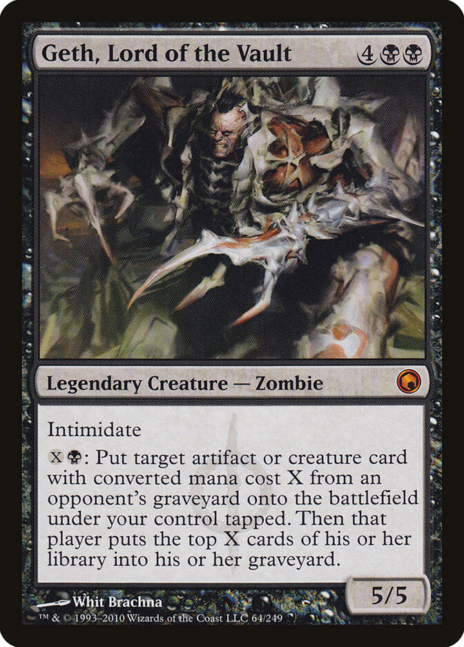 Geth, Senhor da Câmara / Geth, Lord of the Vault - Magic: The Gathering - MoxLand