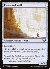 Muralha Escavada / Excavated Wall - Magic: The Gathering - MoxLand