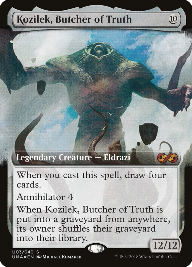 Kozilek, Carniceiro da Verdade / Kozilek, Butcher of Truth - Magic: The Gathering - MoxLand