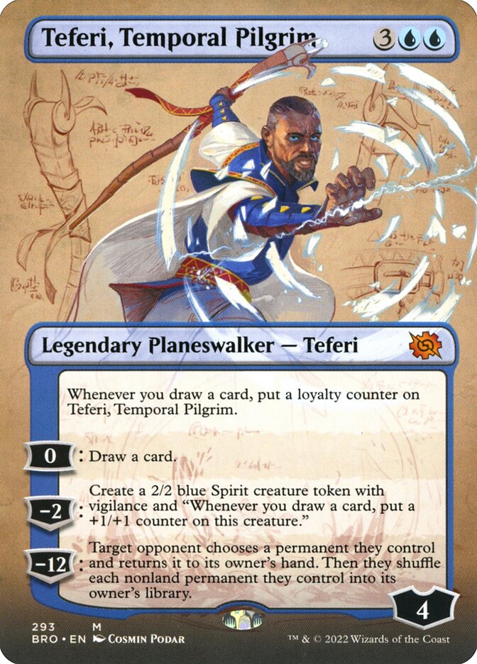 Teferi, Peregrino Temporal / Teferi, Temporal Pilgrim - Magic: The Gathering - MoxLand