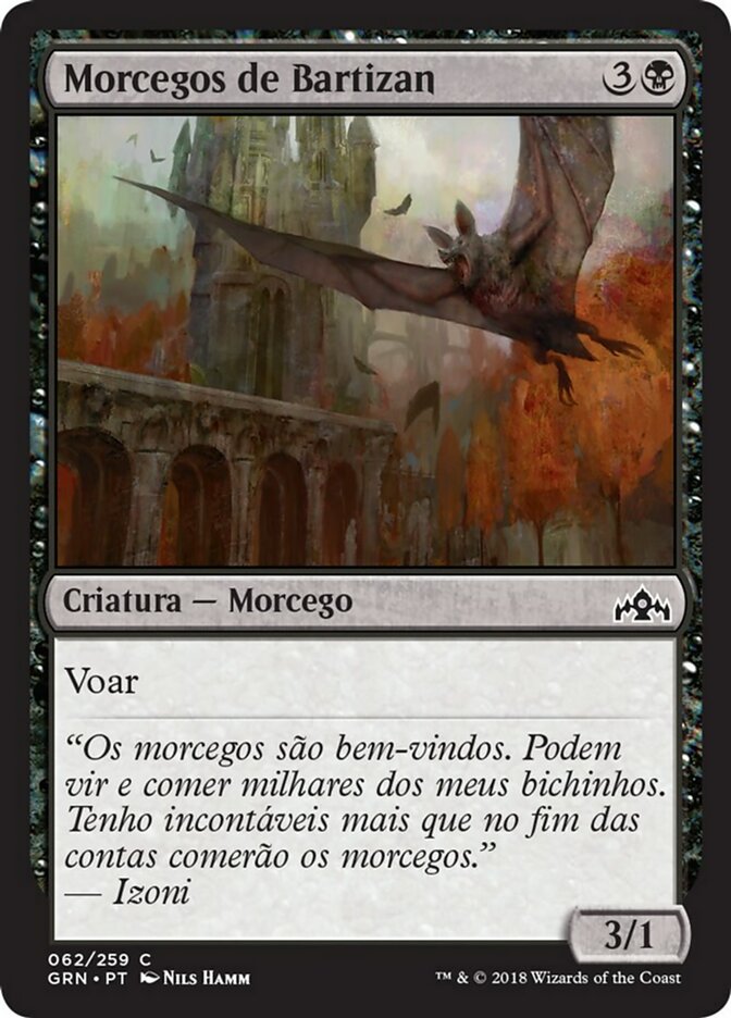 Morcegos de Bartizan / Bartizan Bats - Magic: The Gathering - MoxLand