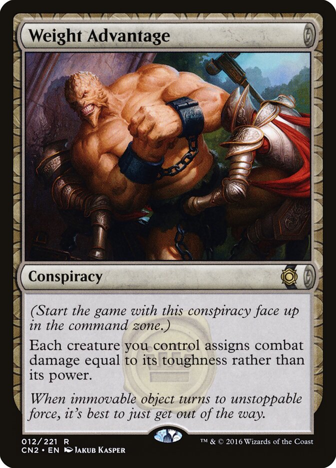 Weight Advantage - Magic: The Gathering - MoxLand