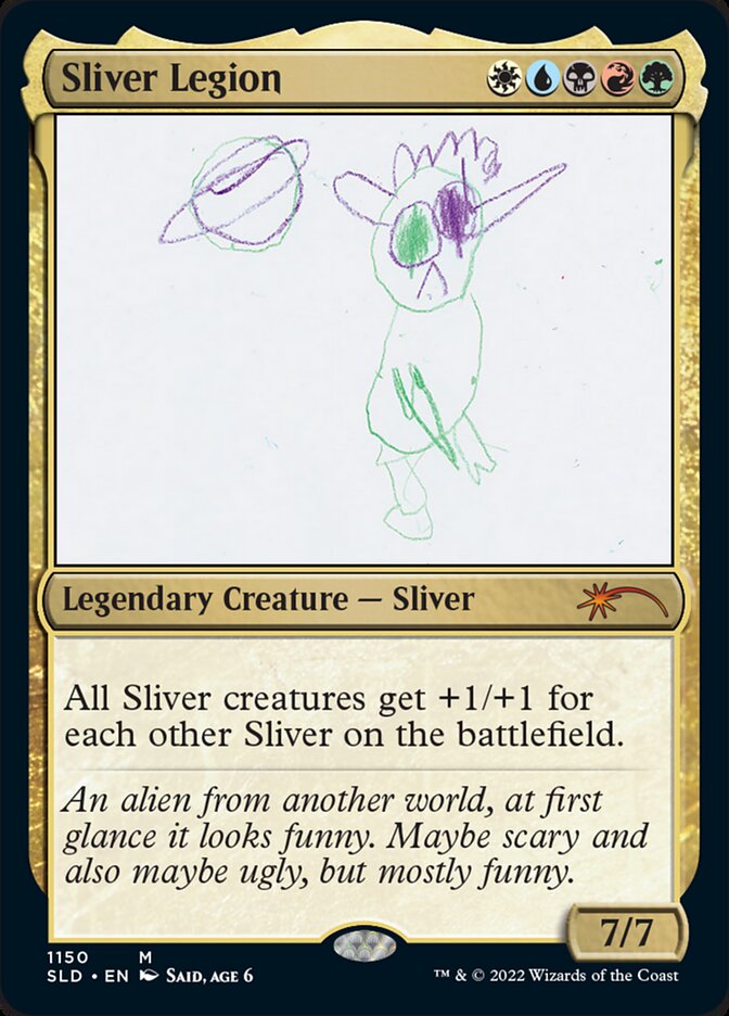 Legião de Fractius / Sliver Legion - Magic: The Gathering - MoxLand