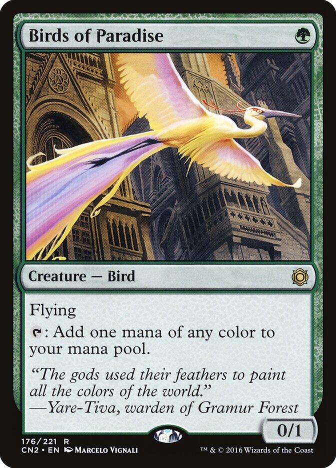 Aves do Paraíso / Birds of Paradise - Magic: The Gathering - MoxLand