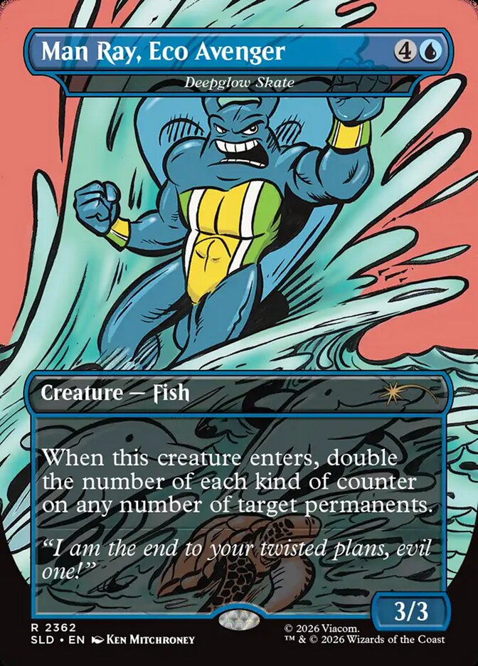 Arraia do Brilho Abissal / Deepglow Skate - Magic: The Gathering - MoxLand