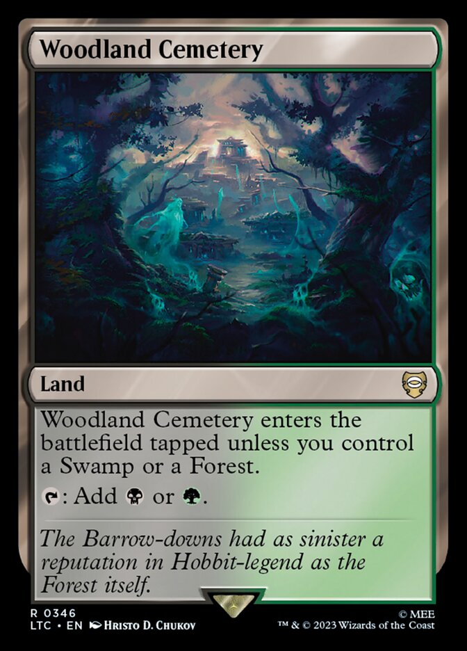 Cemitério da Floresta / Woodland Cemetery - Magic: The Gathering - MoxLand