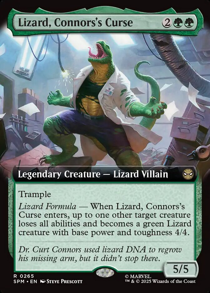 Lizard, Connors's Curse - Magic: The Gathering - MoxLand