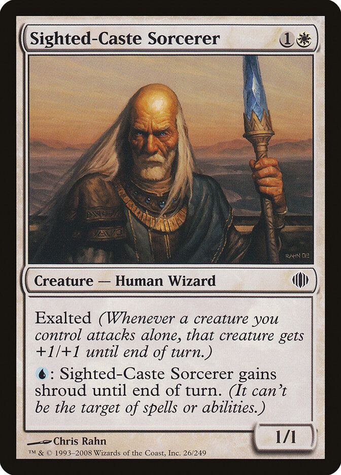 Feiticeiro da Casta de Videntes / Sighted-Caste Sorcerer - Magic: The Gathering - MoxLand