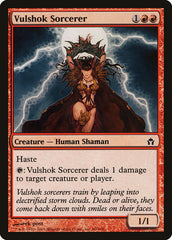Feiticeiro Vulshoque / Vulshok Sorcerer - Magic: The Gathering - MoxLand