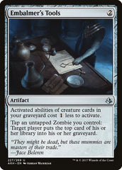 Ferramentas do Embalsamador / Embalmer's Tools - Magic: The Gathering - MoxLand