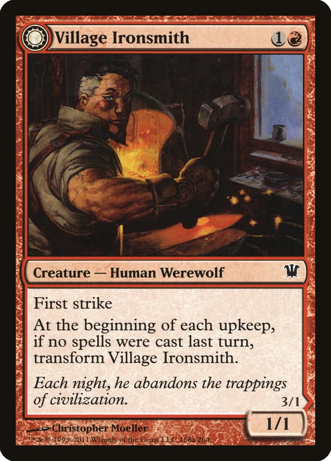 Ferreiro da Aldeia / Village Ironsmith - Magic: The Gathering - MoxLand