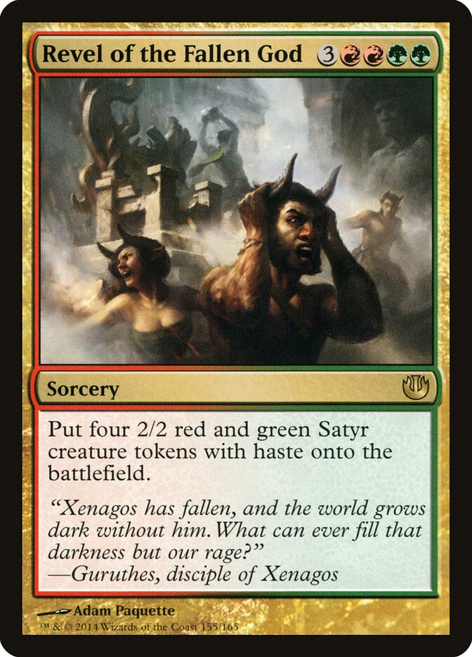 Festança do Deus Caído / Revel of the Fallen God - Magic: The Gathering - MoxLand