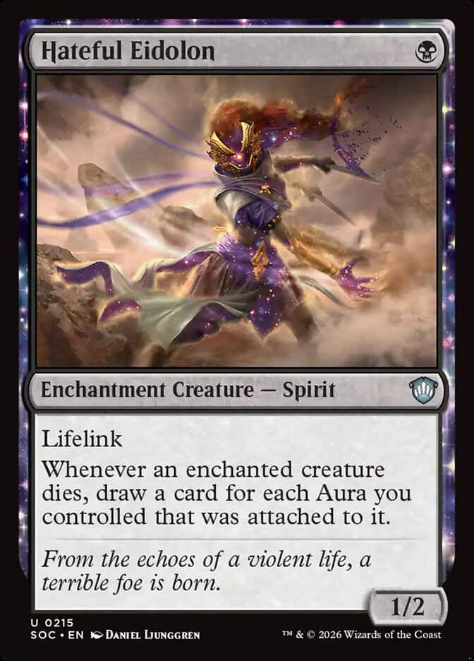 Eidolon do Ódio / Hateful Eidolon - Magic: The Gathering - MoxLand