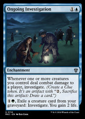 Investigação em Andamento / Ongoing Investigation - Magic: The Gathering - MoxLand