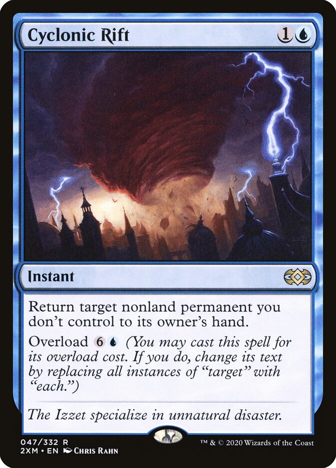 Fenda Ciclônica / Cyclonic Rift - Magic: The Gathering - MoxLand