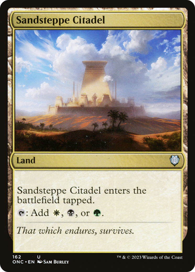 Cidadela da Estepe Arenosa / Sandsteppe Citadel - Magic: The Gathering - MoxLand