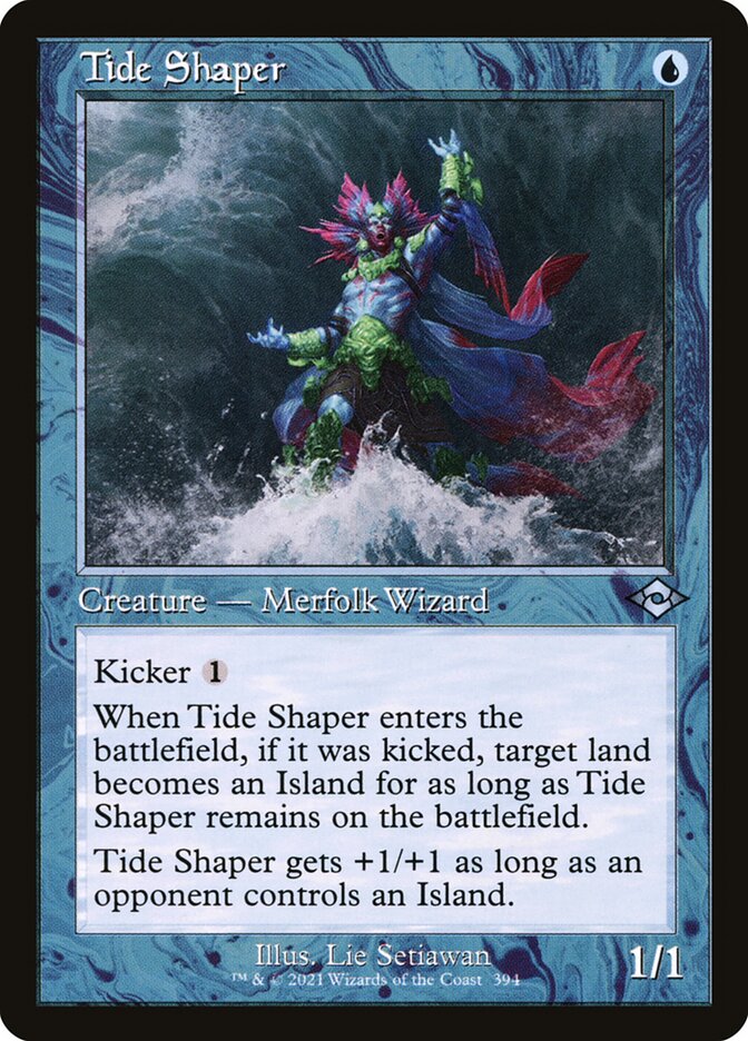 Molda-maré / Tide Shaper - Magic: The Gathering - MoxLand