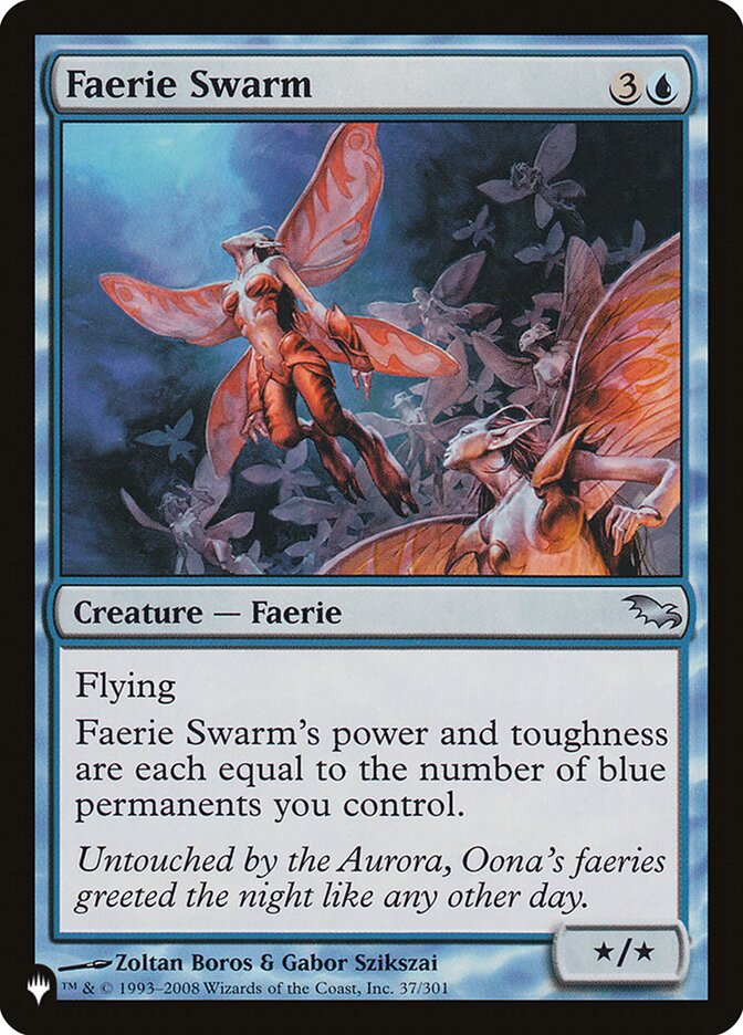 Enxame de Fadas / Faerie Swarm - Magic: The Gathering - MoxLand