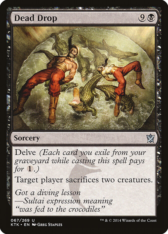 Queda Fatal / Dead Drop - Magic: The Gathering - MoxLand