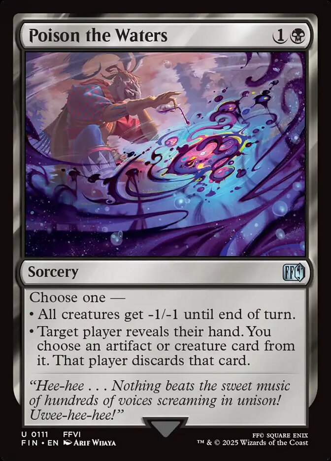 Envenenamento das Águas / Poison the Waters - Magic: The Gathering - MoxLand