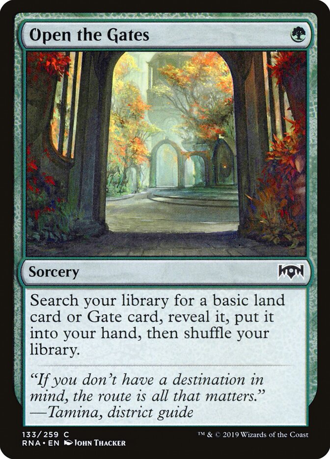 Abrir os Portões / Open the Gates - Magic: The Gathering - MoxLand