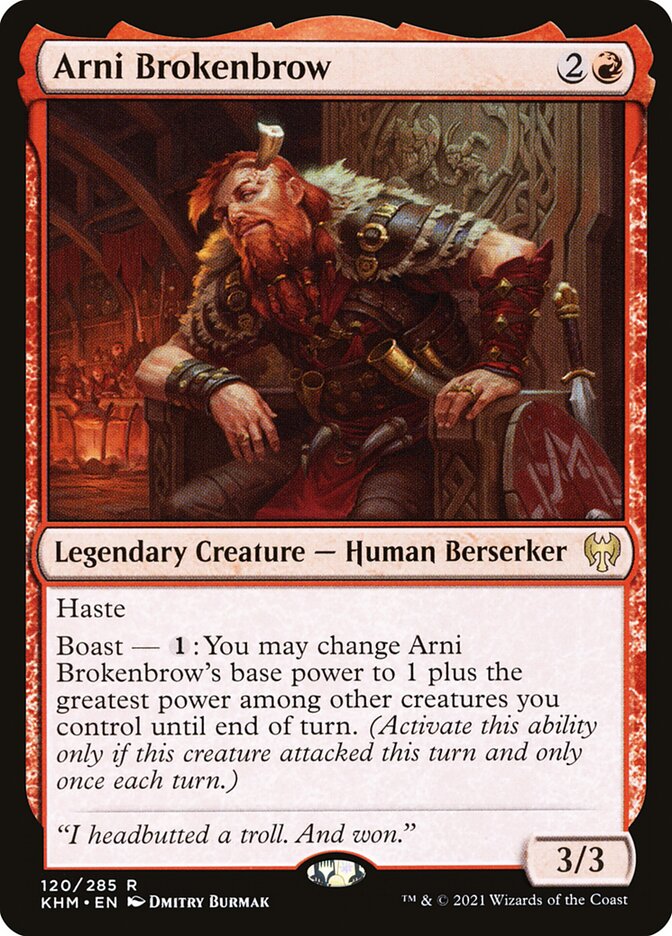 Arni Testa Partida / Arni Brokenbrow - Magic: The Gathering - MoxLand