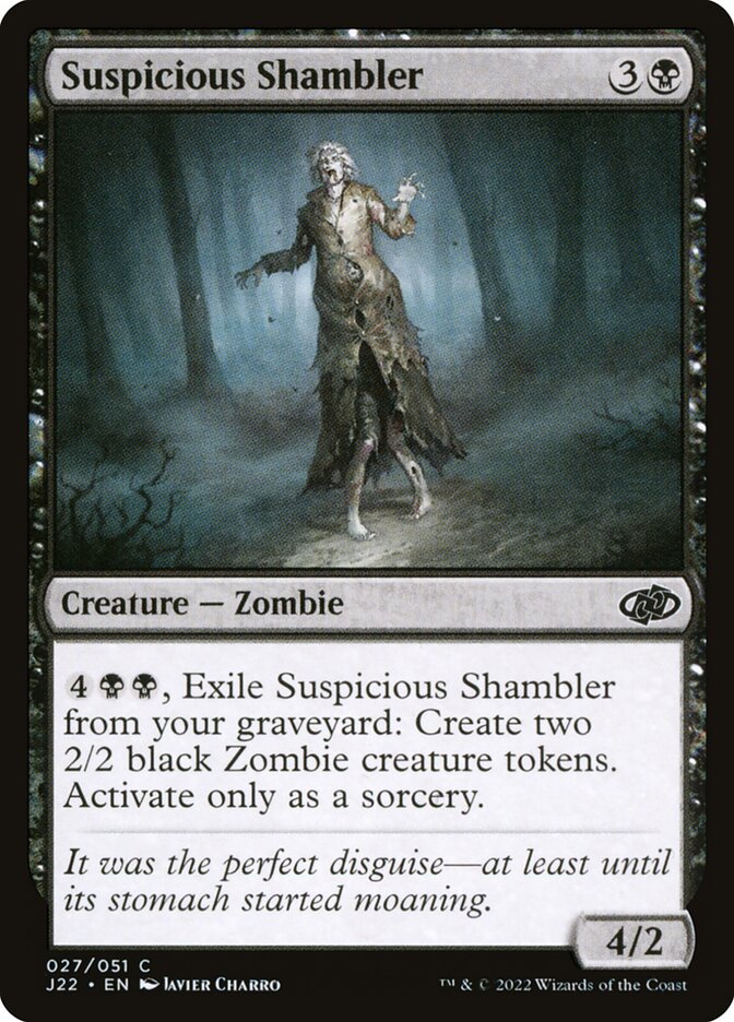 Suspicious Shambler - Magic: The Gathering - MoxLand