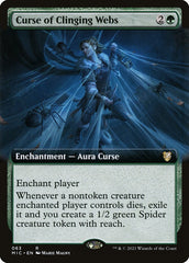 Maldição das Teias Pegajosas / Curse of Clinging Webs - Magic: The Gathering - MoxLand