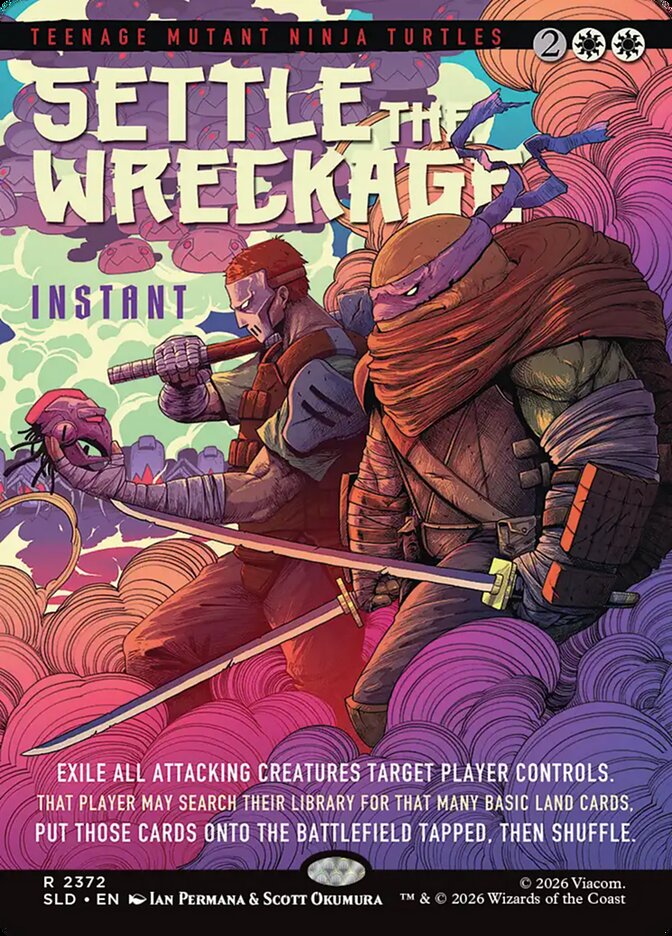Assentar nos Destroços / Settle the Wreckage - Magic: The Gathering - MoxLand