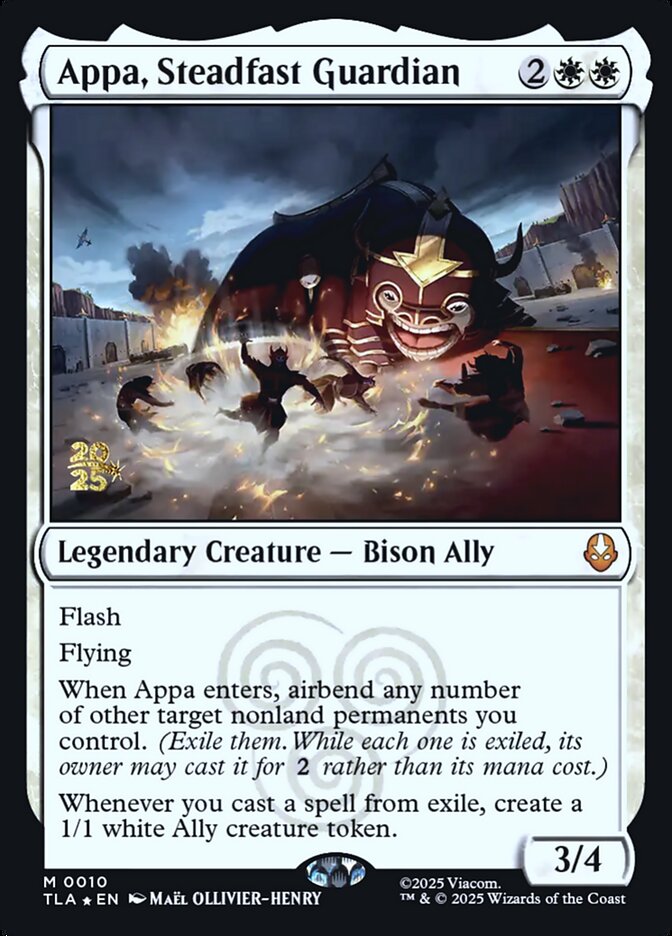 Appa, Steadfast Guardian - Magic: The Gathering - MoxLand