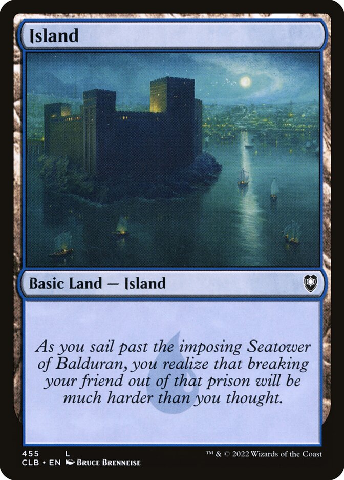 Ilha / Island - Magic: The Gathering - MoxLand