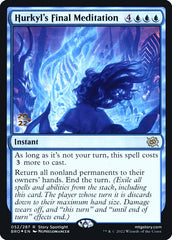 Meditação Final de Hurkyl / Hurkyl's Final Meditation - Magic: The Gathering - MoxLand
