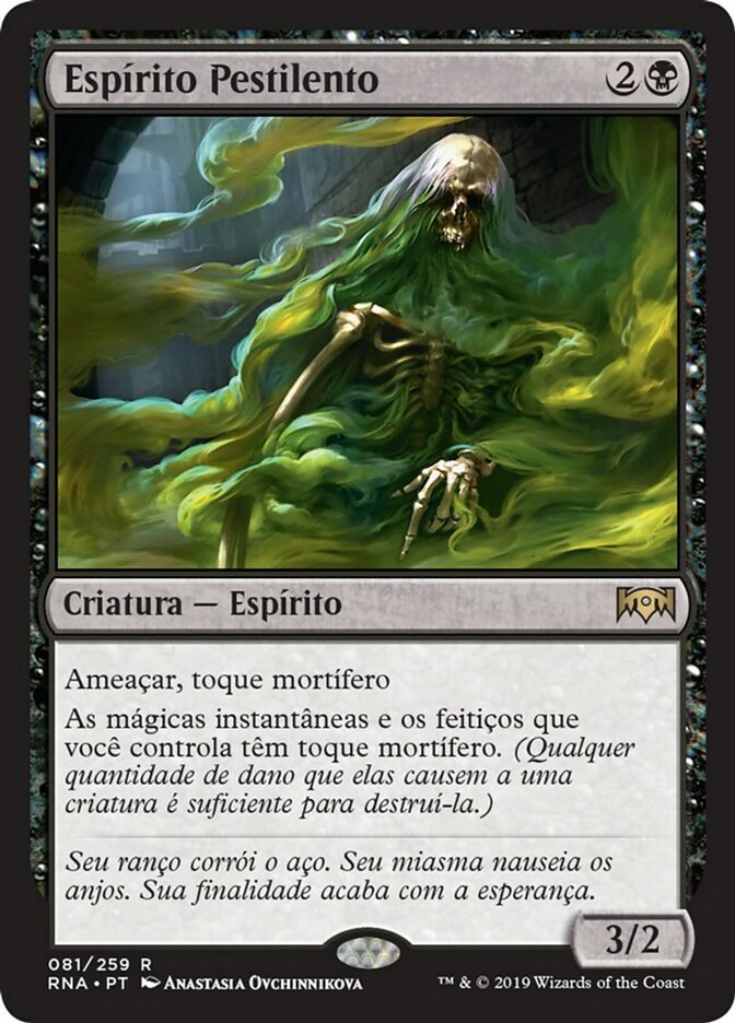 Espírito Pestilento / Pestilent Spirit - Magic: The Gathering - MoxLand