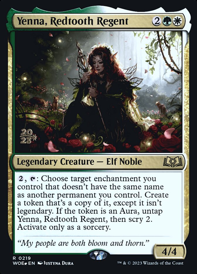 Yenna, Regente de Rubrodente / Yenna, Redtooth Regent - Magic: The Gathering - MoxLand