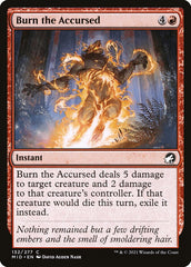 Queimar os Amaldiçoados / Burn the Accursed - Magic: The Gathering - MoxLand