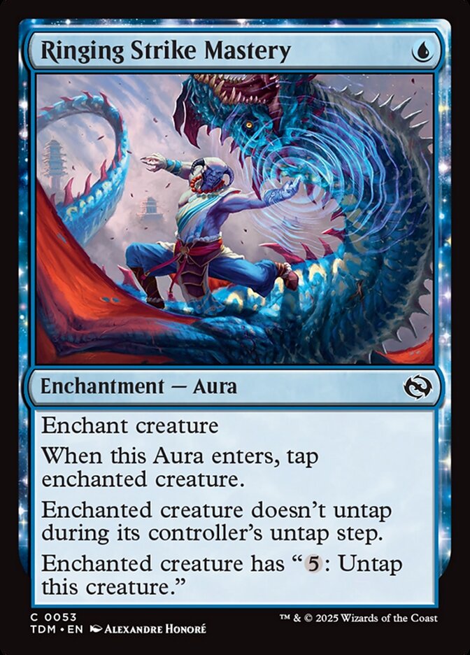 Maestria do Golpe Ressoante / Ringing Strike Mastery - Magic: The Gathering - MoxLand