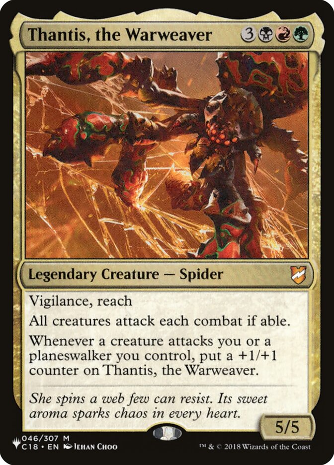 Tântis, a Tecedora de Guerras / Thantis, the Warweaver - Magic: The Gathering - MoxLand
