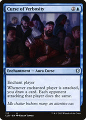 Maldição da Prolixidade / Curse of Verbosity - Magic: The Gathering - MoxLand