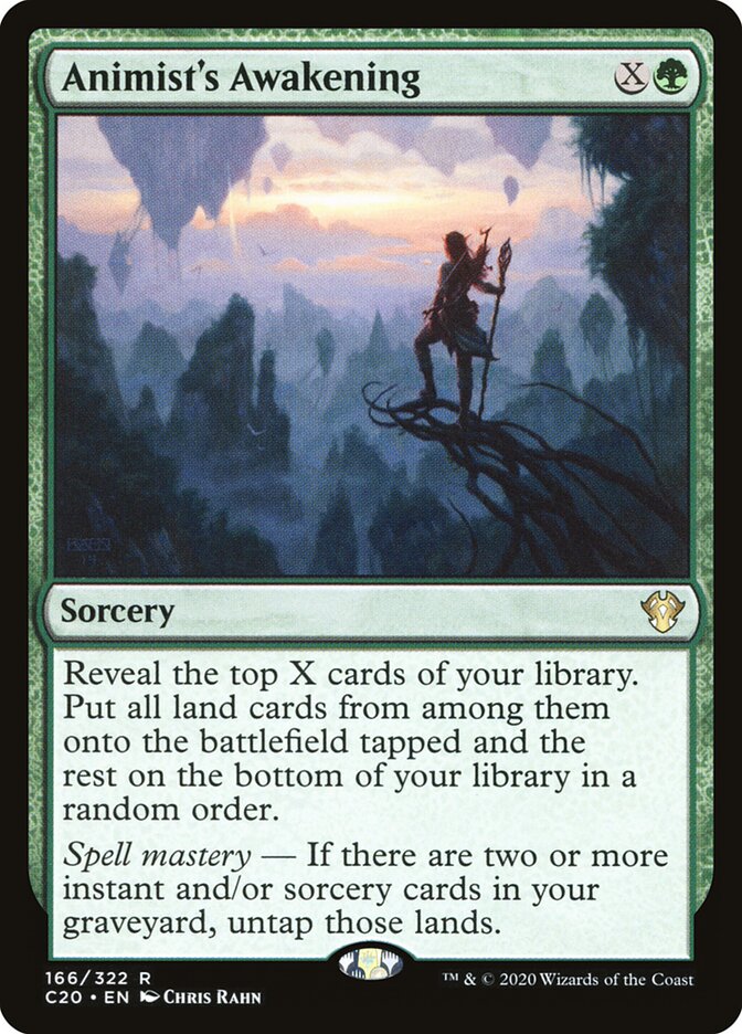 Despertar da Animista / Animist's Awakening - Magic: The Gathering - MoxLand