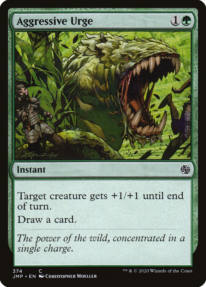 Ímpeto Agressivo / Aggressive Urge - Magic: The Gathering - MoxLand
