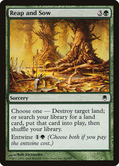 Ceifar e Semear / Reap and Sow - Magic: The Gathering - MoxLand