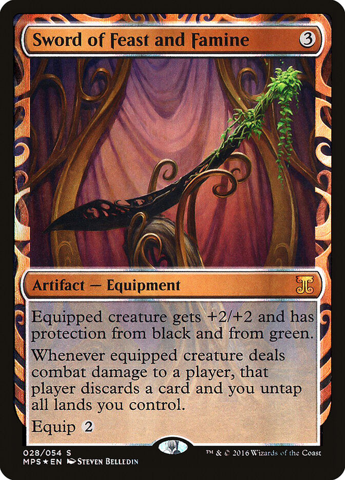 Espada de Banquete e Fome / Sword of Feast and Famine - Magic: The Gathering - MoxLand